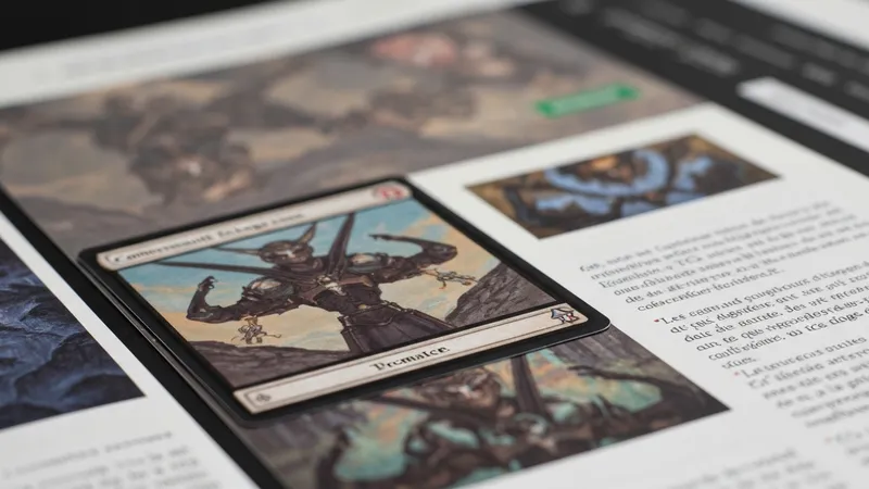 Les cartes TCG et l'art visuel